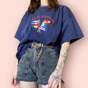 Navy San Diego t shirt
